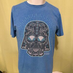 Star Wars Darth Vader VFifthSun Men's Blue T Shirt Size Medium